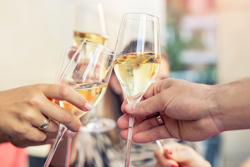 Upominki na wieczór panieński - kieliszki do prosecco